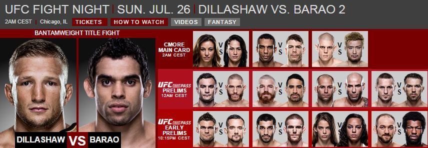 UFC Fight Night 26 juli