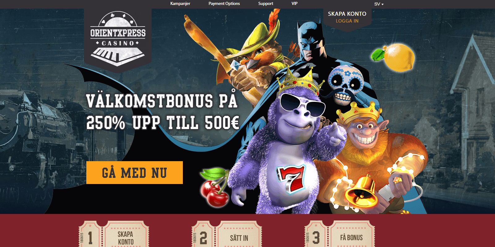 orientxpress casinobonus