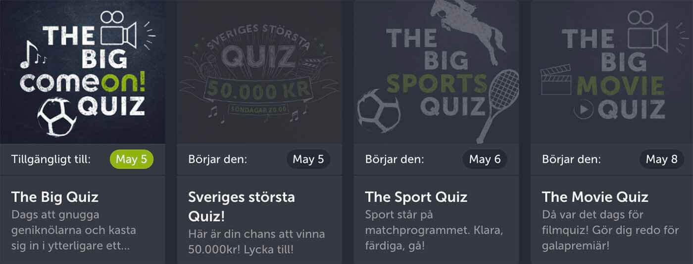 Sveriges Största Live Quiz Online
