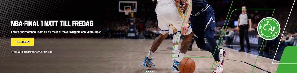 Svenska Odds Denver Nuggets - Miami Heat NBA Playoffs Finals 2023